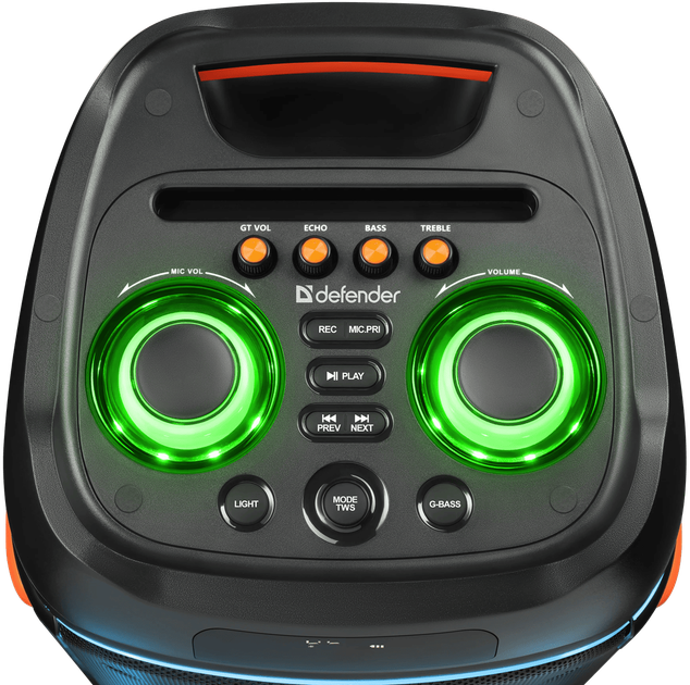 Портативна акустика Defender Boomer 200 200Вт Black (65201) (7151831) - изображение 14