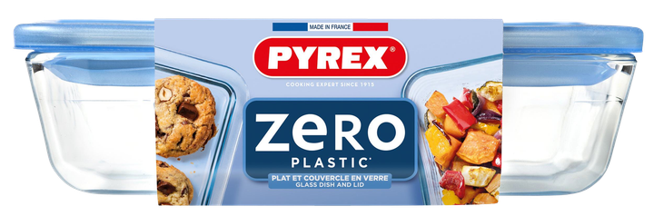 Форма з кришкою Pure Glass, 19x14x5 см (0.8 л) Pyrex (kuh0016106) - зображення 9