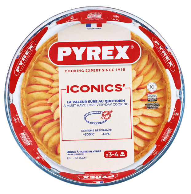 Форма для випічки , 25 см Pyrex (2000003341535) - Фото 3 Форма для випічки , 25 см Pyrex (2000003341535) - зображення 3