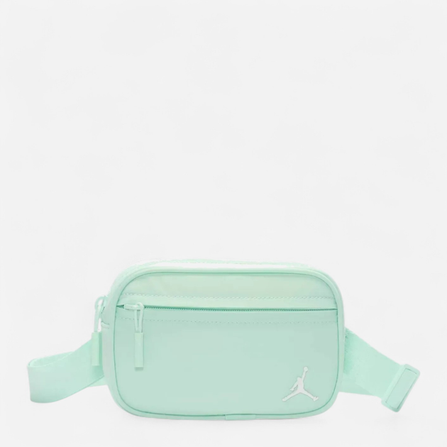 Спортивна сумка крос-боді через плече жіноча Nike Jordan Jaw Alpha Camera Bag / Jaw Alpha Camera Bag 1l WA0870-U4A Бірюзова (197717563253)