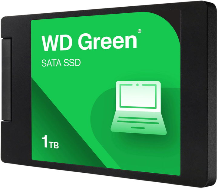 SSD диск Western Digital Green 1TB 2.5" SATAIII 3D NAND TLC (WDS100T5G0A) - зображення 2