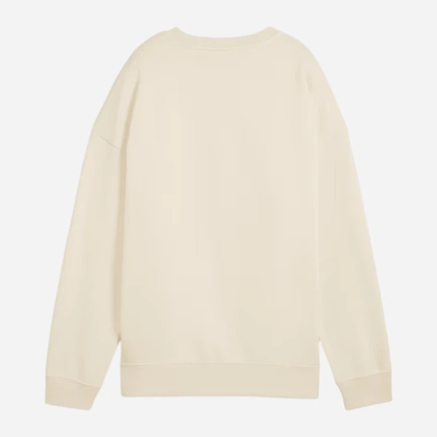 Світшот оверсайз утеплений на флісі жіночий Puma Ess Oversized Crew Fl 68540087 2XS Білий (4067983687419) - зображення 6