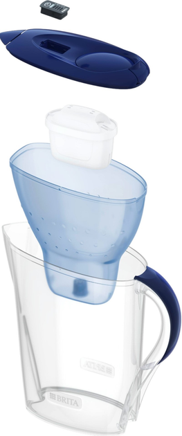 Dzbanek filtrujący Brita Marella Niebieski + 3 wkłady Maxtra Pro Pure Performance - obraz 3
