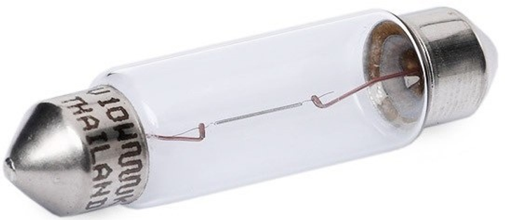 Żarówka samochodowa Hella Standard C10W 12 V (8GM002091131) - obraz 3