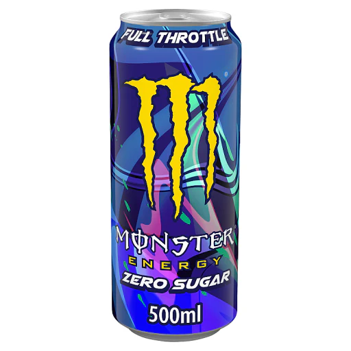 Енергетик напій Монстр Енерджі Monster Energy Full Throttle 500 мл - Фото 1 Енергетик напій Монстр Енерджі Monster Energy Full Throttle 500 мл - зображення 1