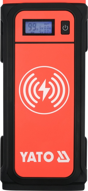 Urządzenie rozruchowe-power bank YATO z wyświetlaczem LCD 16000 mAh (YT-83085) - obraz 3