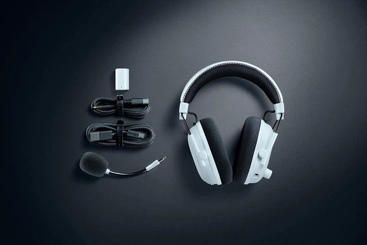Навушники Razer Blackshark V3 Pro Wireless White (RZ04-05400200-R3M1) - зображення 7