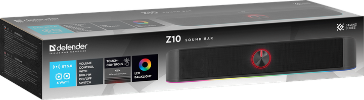 Акустика SoundBar Z10 6W (65123) Defender 000335008 - Фото 5 Акустика SoundBar Z10 6W (65123) Defender 000335008 - изображение 5