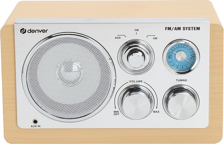 Odbiornik radiowy Denver TR-63LW Ligthwood (5706751076503) - obraz 4