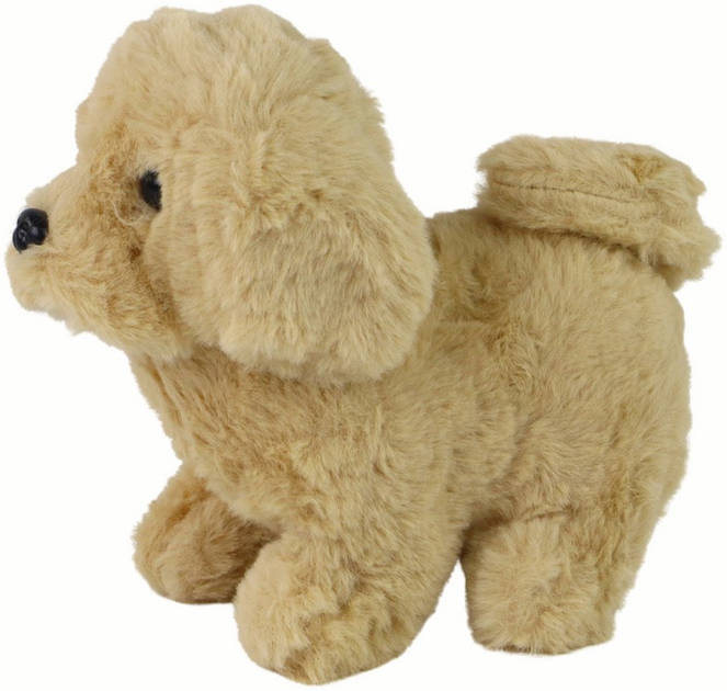 Собака LEAN Toys рухається та гавкає Бежевий 14988 (5905515354677) - зображення 2