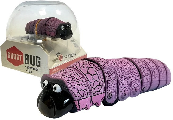 Gąsienica LEAN Toys na podczerwień Fioletowa 4014 (5907625580083) - obraz 2