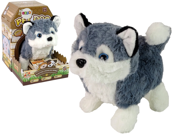Собака LEAN Toys Хаскі рухається та видає звуки 13419 (5905323216440) - зображення 2