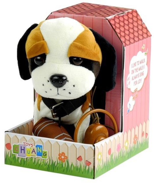 Песик LEAN Toys Сенбернар на повідку та з будкою 3975 (5902808159698) - зображення 1