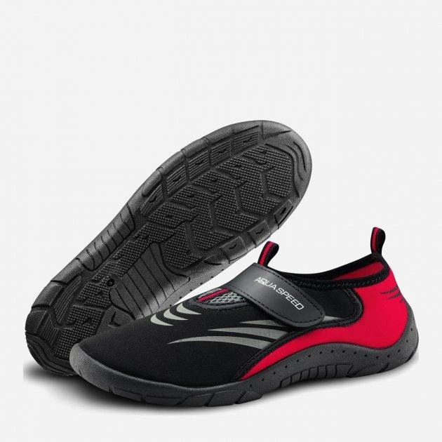 Аквашузы Aqua Speed AQUA SHOE MODEL 27D 7626 черный серый красный 42 642-27D 42 - изображение 4