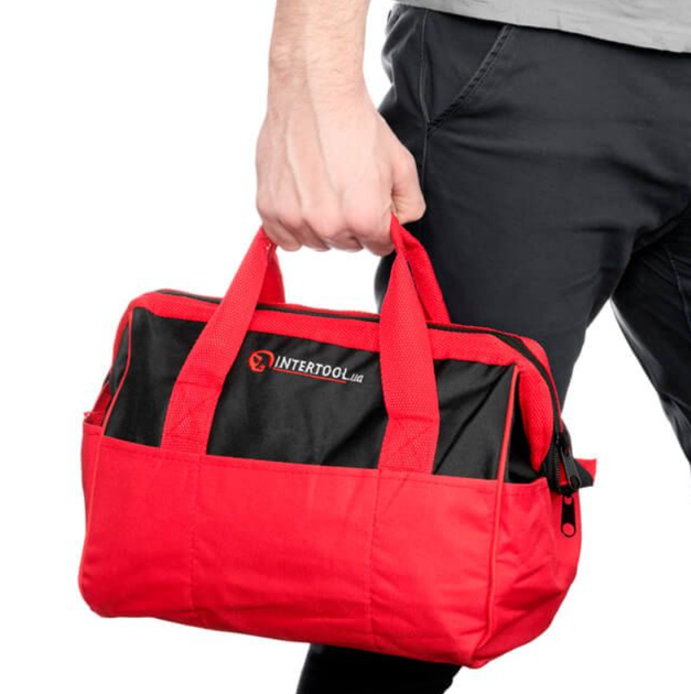 Сумка для инструмента Intertool 20 карманов 305 х 190 х 267 мм (BX-9003) - Фото 3 Сумка для инструмента Intertool 20 карманов 305 х 190 х 267 мм (BX-9003) - изображение 3