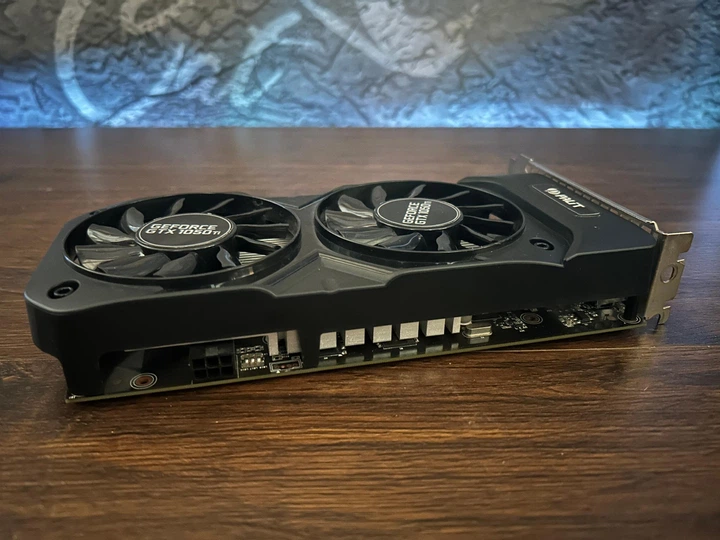 Видеокарта GTX 1050Ti 4GB Palit Dual OC GDDR5 (NE5105TS18G1-1071D) Б/У - изображение 3