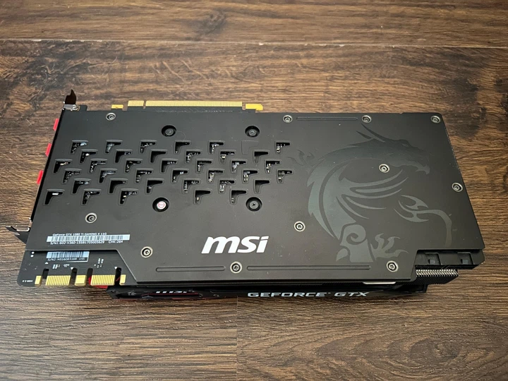 Видеокарта GTX 1080Ti 11GB MSI Gaming X (GeForce GTX 1080 Ti