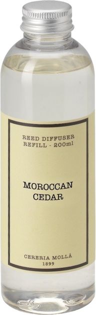 Наповнювач для дифузора Cereria Molla Premium Moroccan Cedar 200 мл (8424405013557) - зображення 1