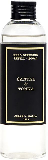 Наповнювач для дифузора Cereria Molla Premium Santal & Tonka 200 мл (8424405013588) - зображення 1