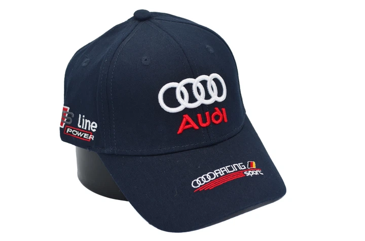 Кепка Sport Line з автомобильним логотипом Audi 55-58 см темно-синя (S 0919-1046) - Фото 1 Кепка Sport Line з автомобильним логотипом Audi 55-58 см темно-синя (S 0919-1046) - зображення 1