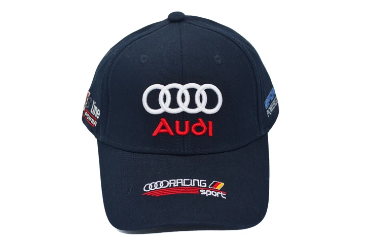 Кепка Sport Line з автомобильним логотипом Audi 55-58 см темно-синя (S 0919-1046) - Фото 2 Кепка Sport Line з автомобильним логотипом Audi 55-58 см темно-синя (S 0919-1046) - зображення 2