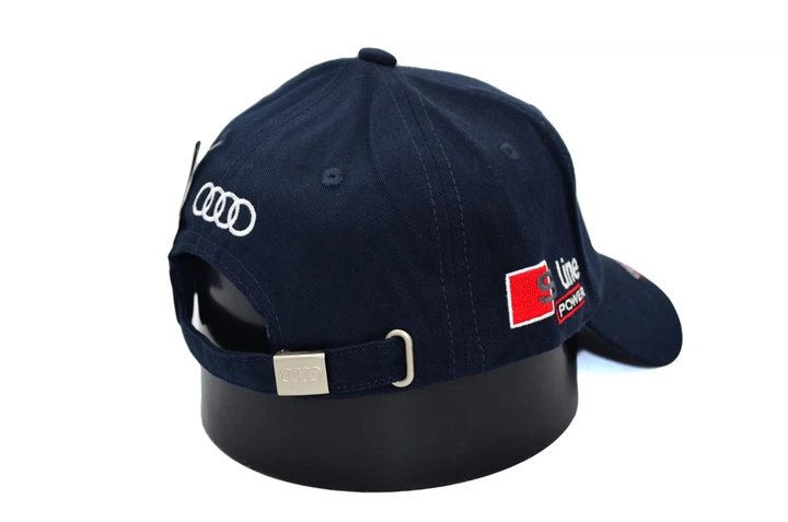 Кепка Sport Line з автомобильним логотипом Audi 55-58 см темно-синя (S 0919-1046) - Фото 4 Кепка Sport Line з автомобильним логотипом Audi 55-58 см темно-синя (S 0919-1046) - зображення 4