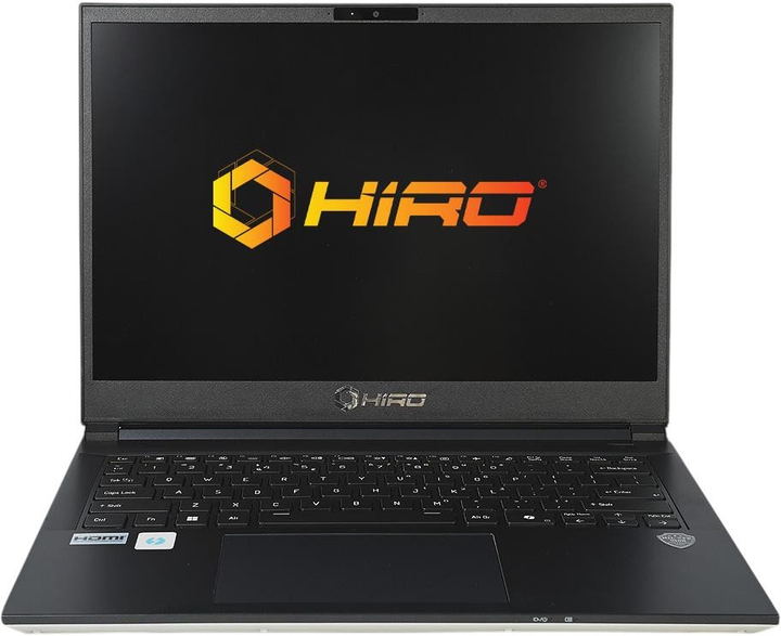 Laptop HIRO Book B14CL Black/Grey (5900626455442) - obraz 1