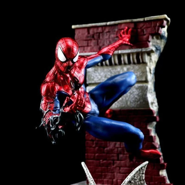 Диорама Spider-Man Питер Паркер 27 см (C9D343CDC079) - Фото 3 Диорама Spider-Man Питер Паркер 27 см (C9D343CDC079) - изображение 3