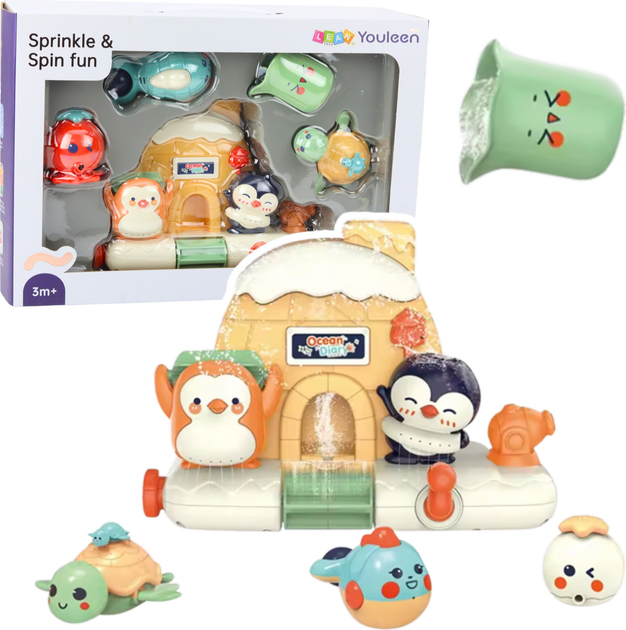 Zestaw do kąpieli LEAN Toys Zwierzęta morskie 22655 (5905991050049) - obraz 2