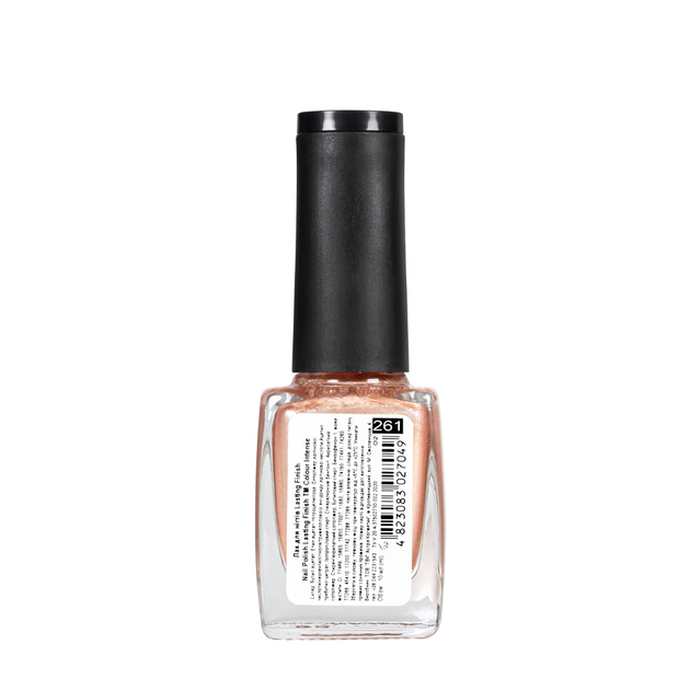 Лак для ногтей Colour Intense 10 мл NP-303, 261 Светло-персиковый перламутровый - Фото 2 Лак для ногтей Colour Intense 10 мл NP-303, 261 Светло-персиковый перламутровый - изображение 2