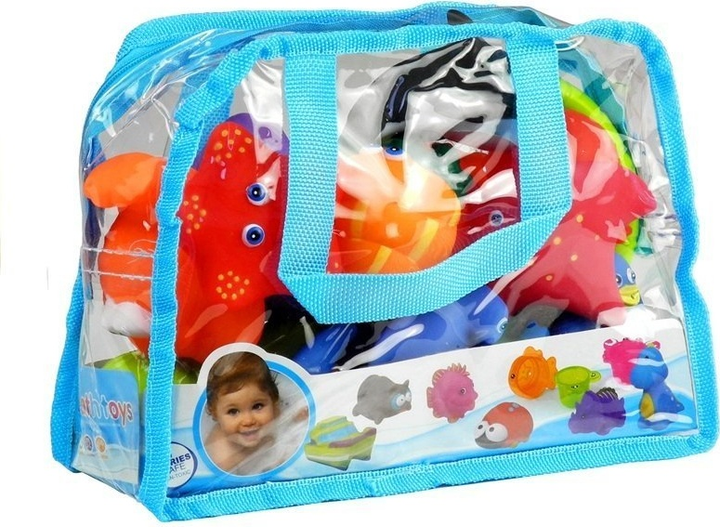 Набір для ванни LEAN Toys Sea Animals з ситом 2559 (5902808153740) - зображення 1