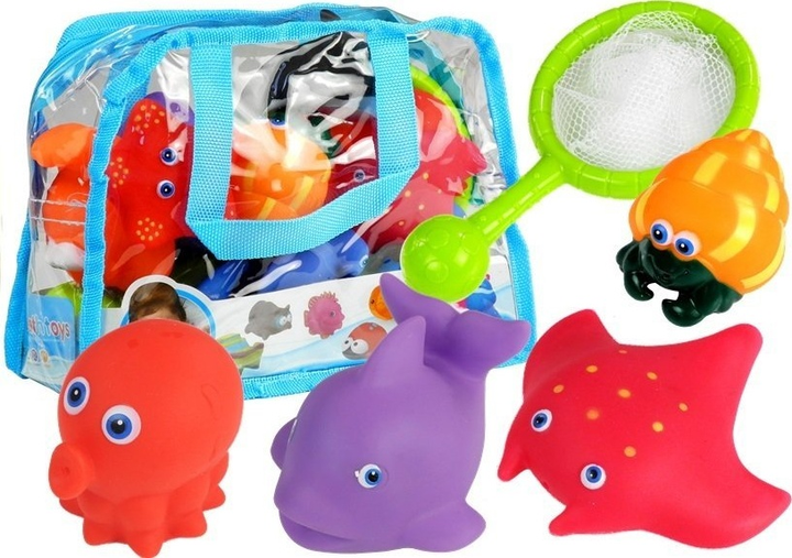 Набір для ванни LEAN Toys Sea Animals з ситом 2559 (5902808153740) - зображення 3