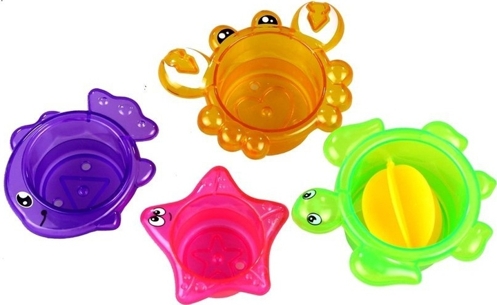 Іграшка для купання LEAN Toys Pelikan з формочками 2221 ( 5905884457047) - зображення 5