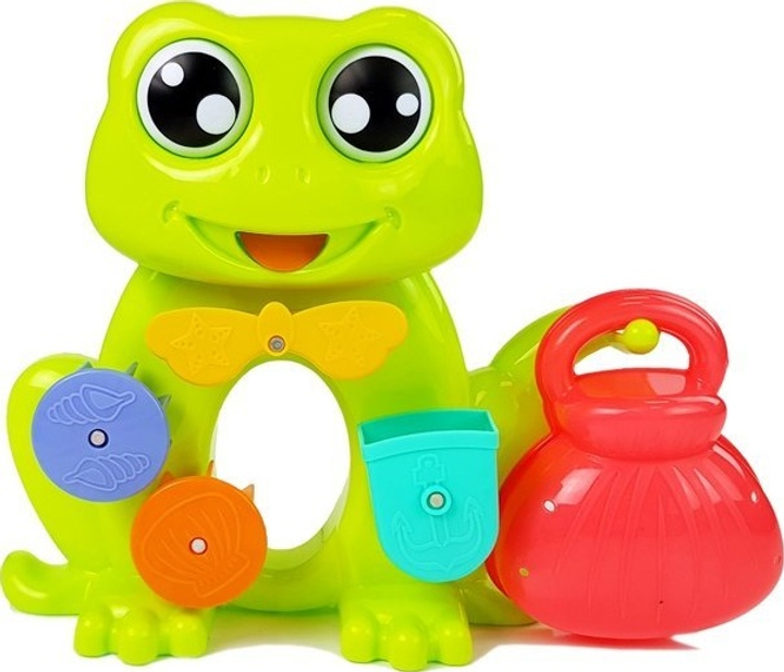 Zestaw do kąpieli LEAN Toys Żabka z wiaderkami 7086 (5904665996270) - obraz 3