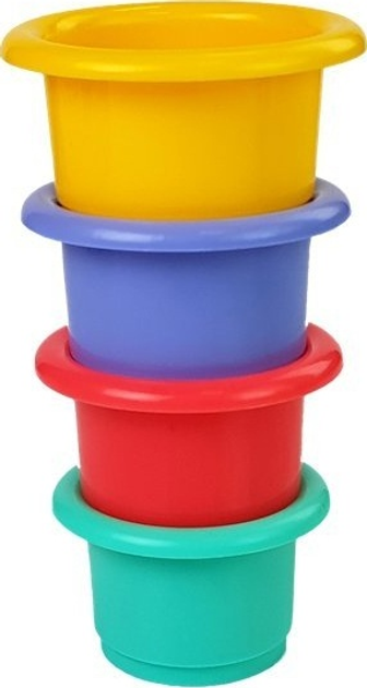 Zestaw do kąpieli LEAN Toys Żabka z wiaderkami 7086 (5904665996270) - obraz 5