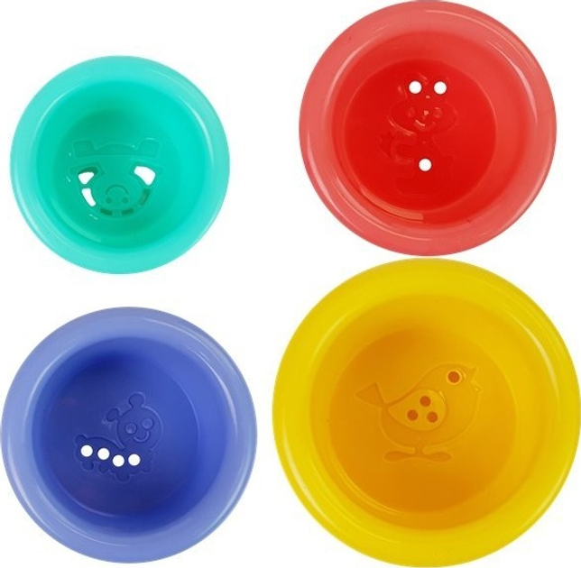 Zestaw do kąpieli LEAN Toys Żabka z wiaderkami 7086 (5904665996270) - obraz 6