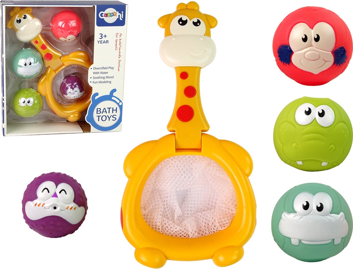 Zabawka do kąpieli LEAN Toys Mini koszykówka 13267 (5905323214699) - obraz 2