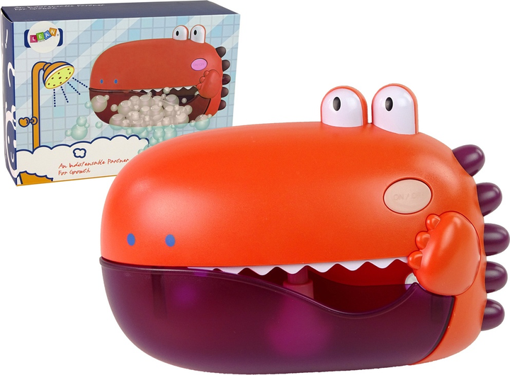 Іграшка для ванної LEAN Toys Мильні бульбашки Червоні 13268 (5905323214705) - зображення 2