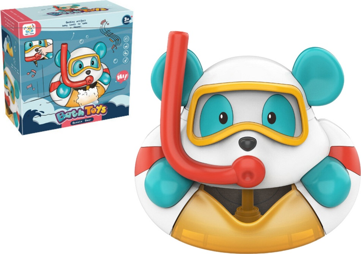 Іграшка для ванни LEAN Toys Ведмедик генератор мильних бульбашок 20477 (5905991027645) - зображення 2