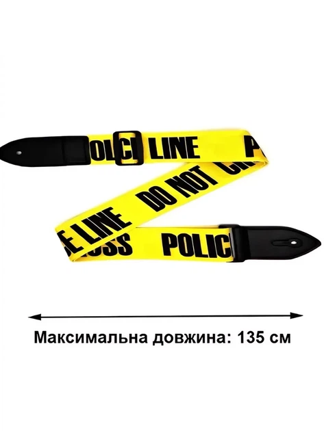 Набір для гітаріста ремінь і аксесуари - Cross Line - Фото 2 Набір для гітаріста ремінь і аксесуари - Cross Line - зображення 2