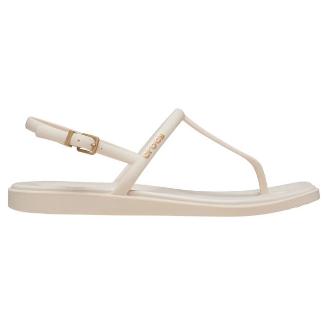 В'єтнамки жіночі Crocs Miami Thong Flip 36 Бежевий 209793 - Фото 5 В'єтнамки жіночі Crocs Miami Thong Flip 36 Бежевий 209793 - зображення 5