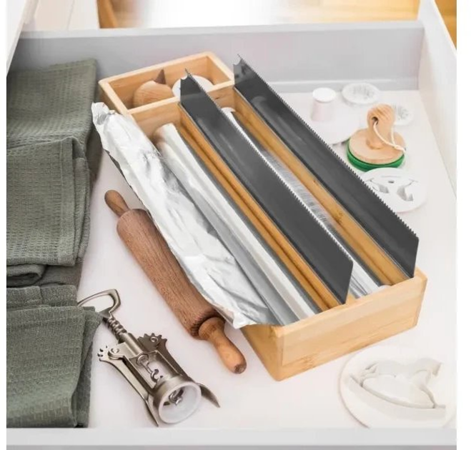 Dyspenser do folii Olsen Home 40 x 13.5 x 5.5 cm (5740007820281) - obraz 2