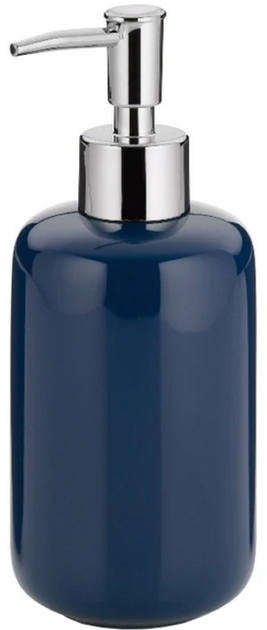 Dozownik do mydła Kela Isabella ceramiczny indygo (20510) 400 ml (4025457205101) - obraz 1