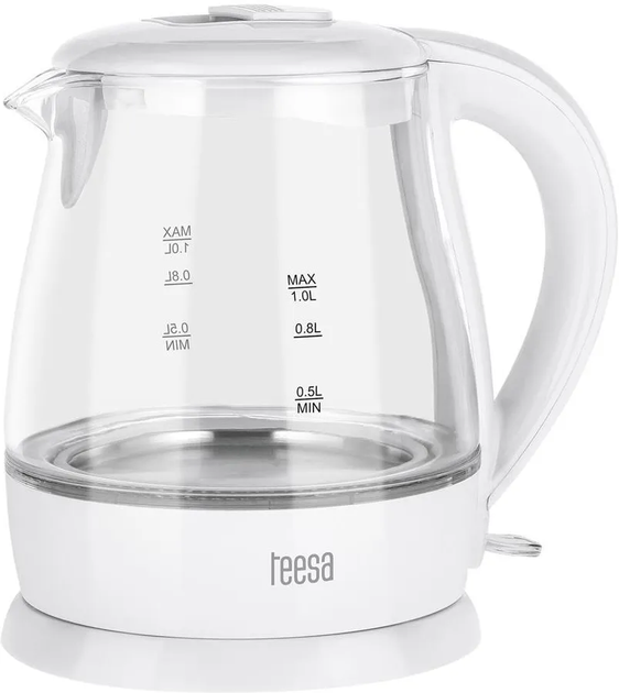 Електрочайник Teesa TSA1030 Білий - зображення 1