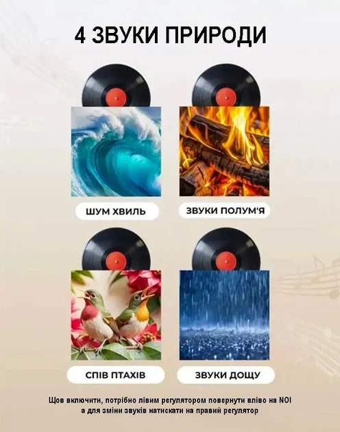 Ночник Vinyl Waves Player в стиле ретро-проигрывателя - изображение 6