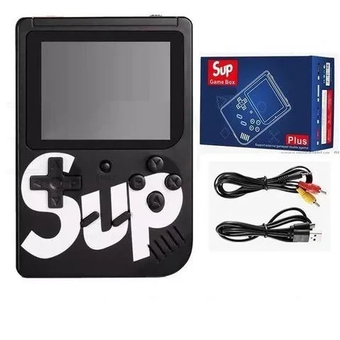 Портативна ігрова приставка Sup Game Box з джойстиком біла. 400 вбудованих ретроігор - Фото 5 Портативна ігрова приставка Sup Game Box з джойстиком біла. 400 вбудованих ретроігор - зображення 5