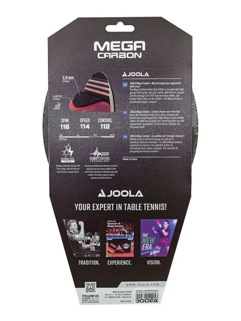 Ракетка для настільного тенісу Joola Mega Carbon (54205) - зображення 4