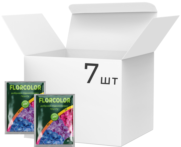 Удобрение Киссон Мастер-Агро Florcolor 25 г 7 шт. (700-МД) - Фото 1 Удобрение Киссон Мастер-Агро Florcolor 25 г 7 шт. (700-МД) - изображение 1