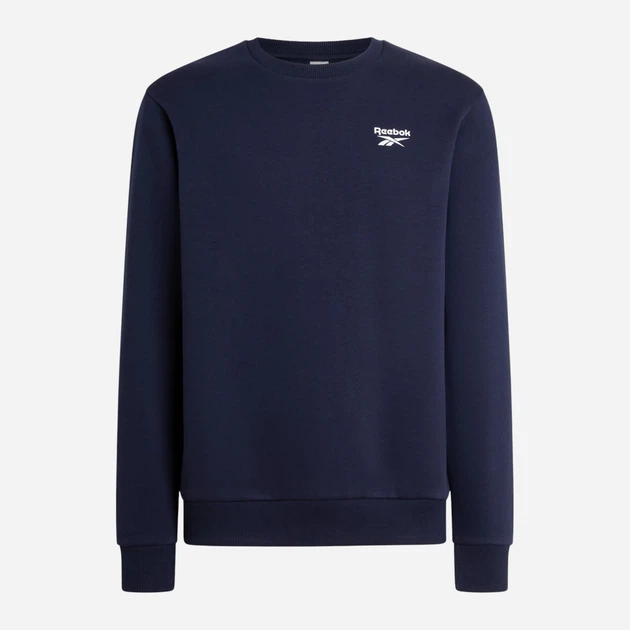 Світшот чоловічий Reebok Kai Small Logo Crewneck Swe 100240741 2XL Темно-синій (1200175387046) - зображення 1