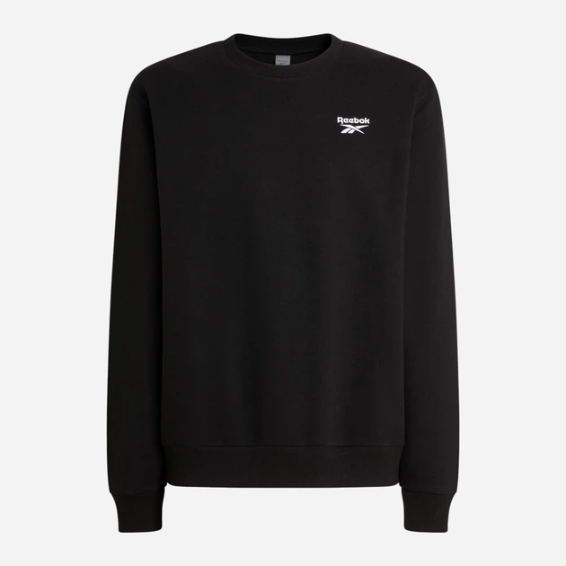 Світшот чоловічий Reebok Kai Small Logo Crewneck Swe 100240743 2XL Чорний (1200175387695) - зображення 1